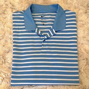 Nike Golf Striped Dri-Fit Polo Shirt